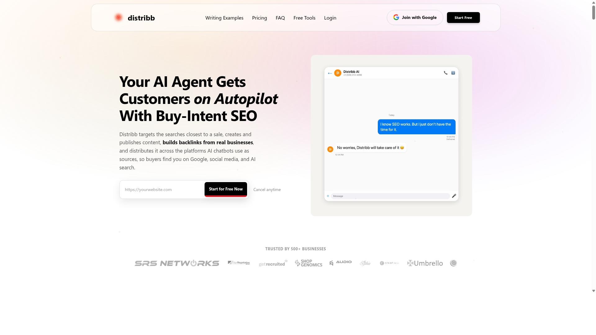 Autoblogging.ai for Distribb Alternatives Compared website